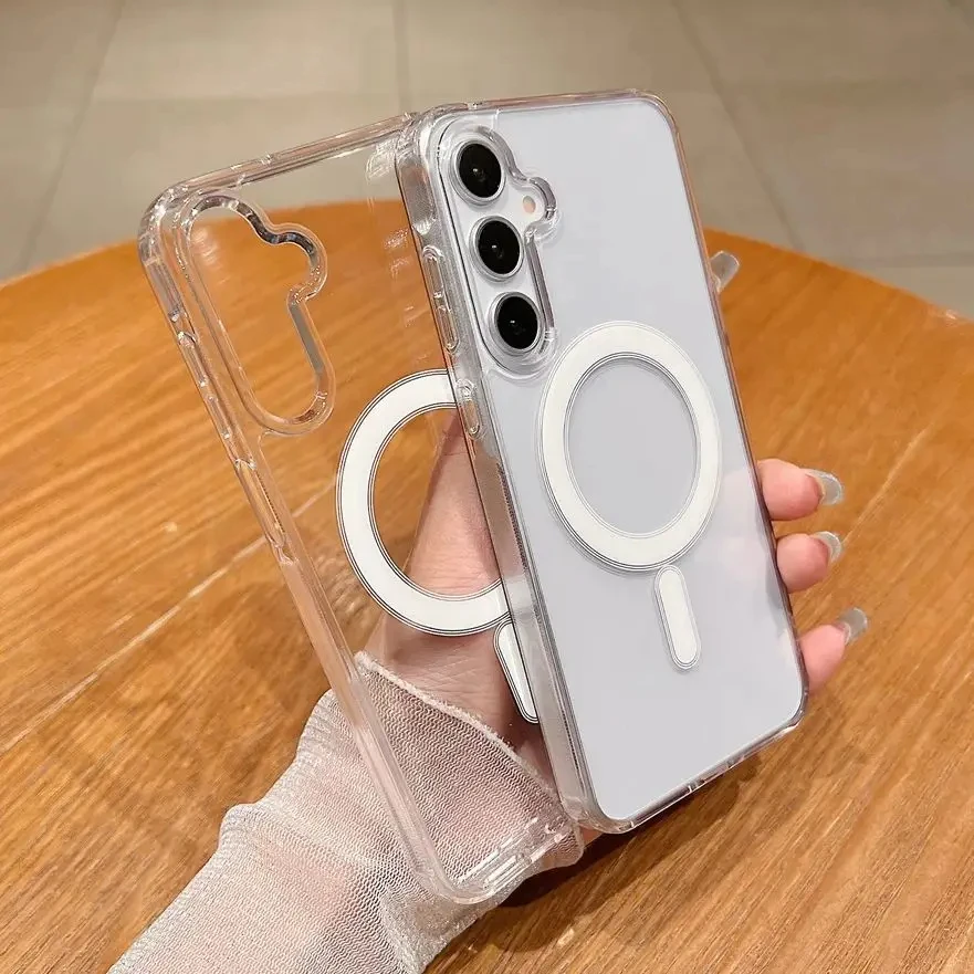 Enhanced Magnetic Silicone Phone Case - Premium Protection & Style