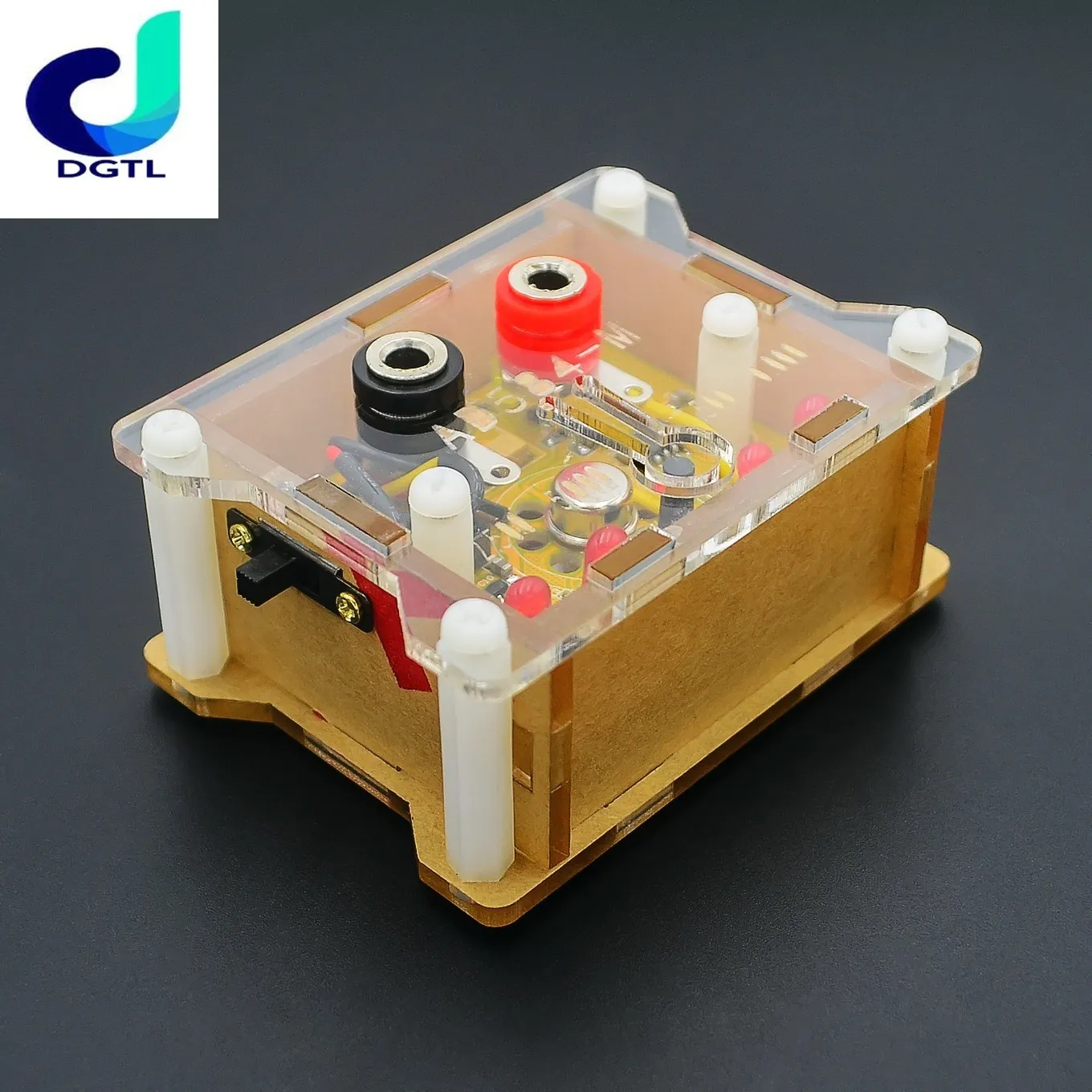 

AD584 4 Channel 2.5V/7.5V/5V/10V High Precision Voltage Reference Module With Transparent Housing