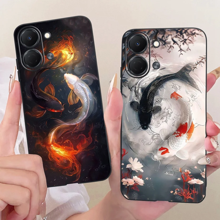 Luxury Butterfly Painted Shockproof Soft TPU Phone Case