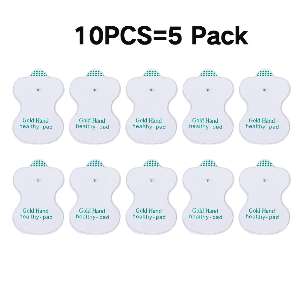 Electrode Pads 10 pads Healthy Massage Tens Electrode Pad Electric Therapeutic Muscle Stimulator Acupuncture Apparatus Adhesive Therapy