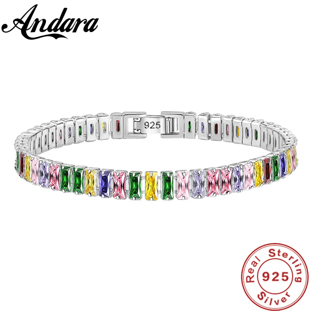 immobird Oneindige Hart Armband 925 Sterling Zilver Met Zirkonia Vrouwen Armband Verjaardagscadeau 17cm 3cm (Zilver