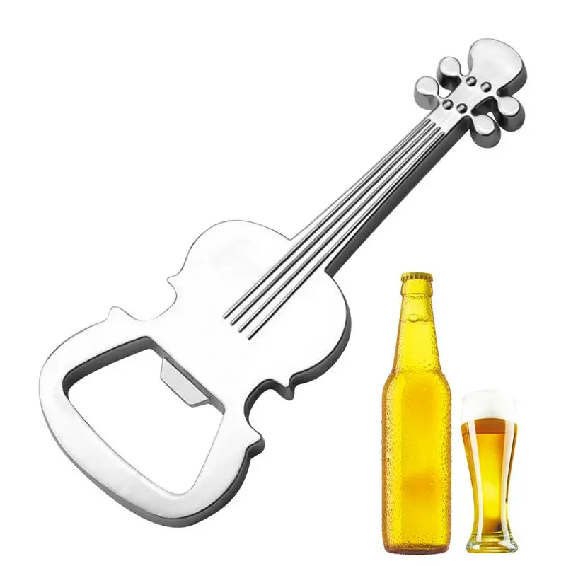 

Bottle Opener Beer Bottle Openers Guitar Shaped Bottle Opener Guitar Gift Kitchen Gadgets for Drinkers Music Guitar Lover