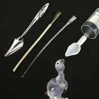 Bird Parrot Feeding Spoon, Baby Parrot Feeder Liquid Food and Medicine Spoons, Bird Feeding Spoons for Cockatiel 1