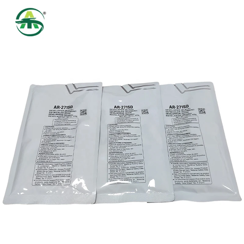 Desenvolvedor em pó para Sharp ar 271 255 275 258 316 257 Ar311 ar 311 Compatível Copiadora Peças de Reposição 1pc 400g Ar271