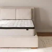 Queen Size Chime 12 Inch Medium Firm Hybrid Mattress with Cooling Gel Memory Foam for Pressure Relief 1