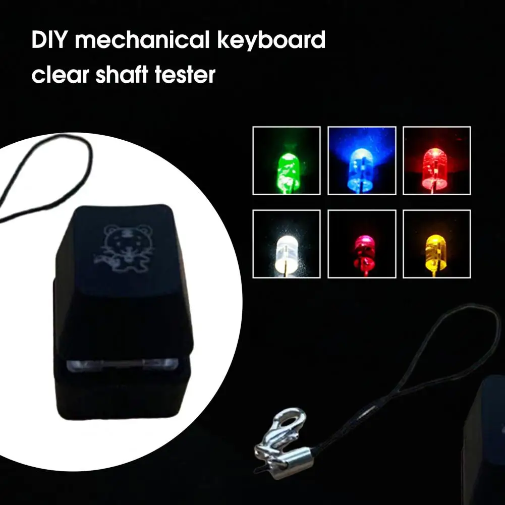 Cute Fingertip Fidget Toy Portable Fidget Keycap Toy Mini Clicker Decompression Mini Keyboard Button Adults