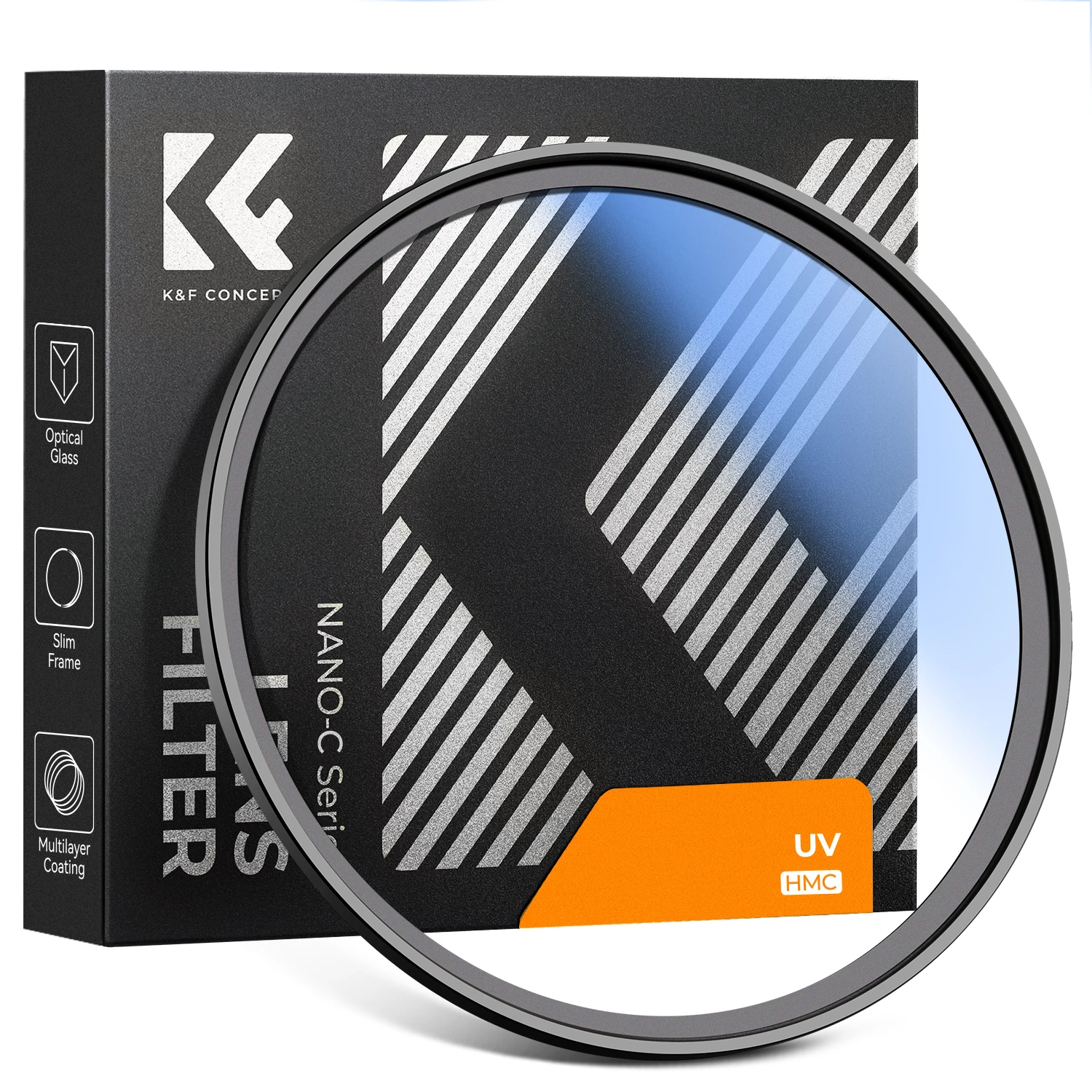 K&F CONCEPT 67mm Filtre Polarisant CPL et Black Diffusion 1/4 2 en 1
