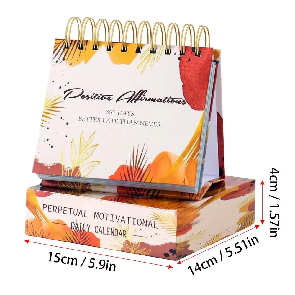 Motivational Calendar 2024 Humorous Full-Color Daily Affirmation Calendar With Daily Inspirational Quotes Positive Creative Desk
