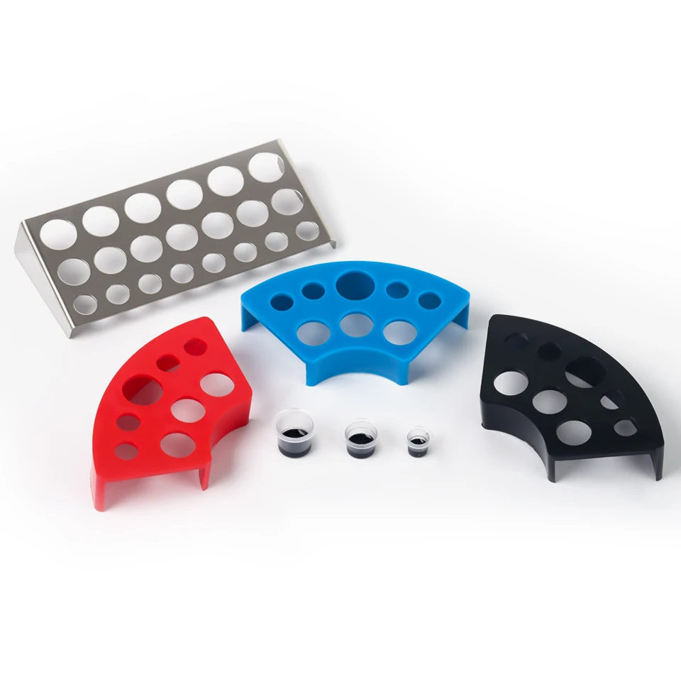

6/8/15/24 Holes Tattoo Ink Cup Stand Holder Permanent Tattoo Pigment Cup Bracket Trailer Supplies Tattoo Accessories