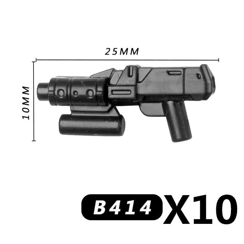 Military Building Blocks: Star Movie Character Soldier Figures with Weapon Accessories