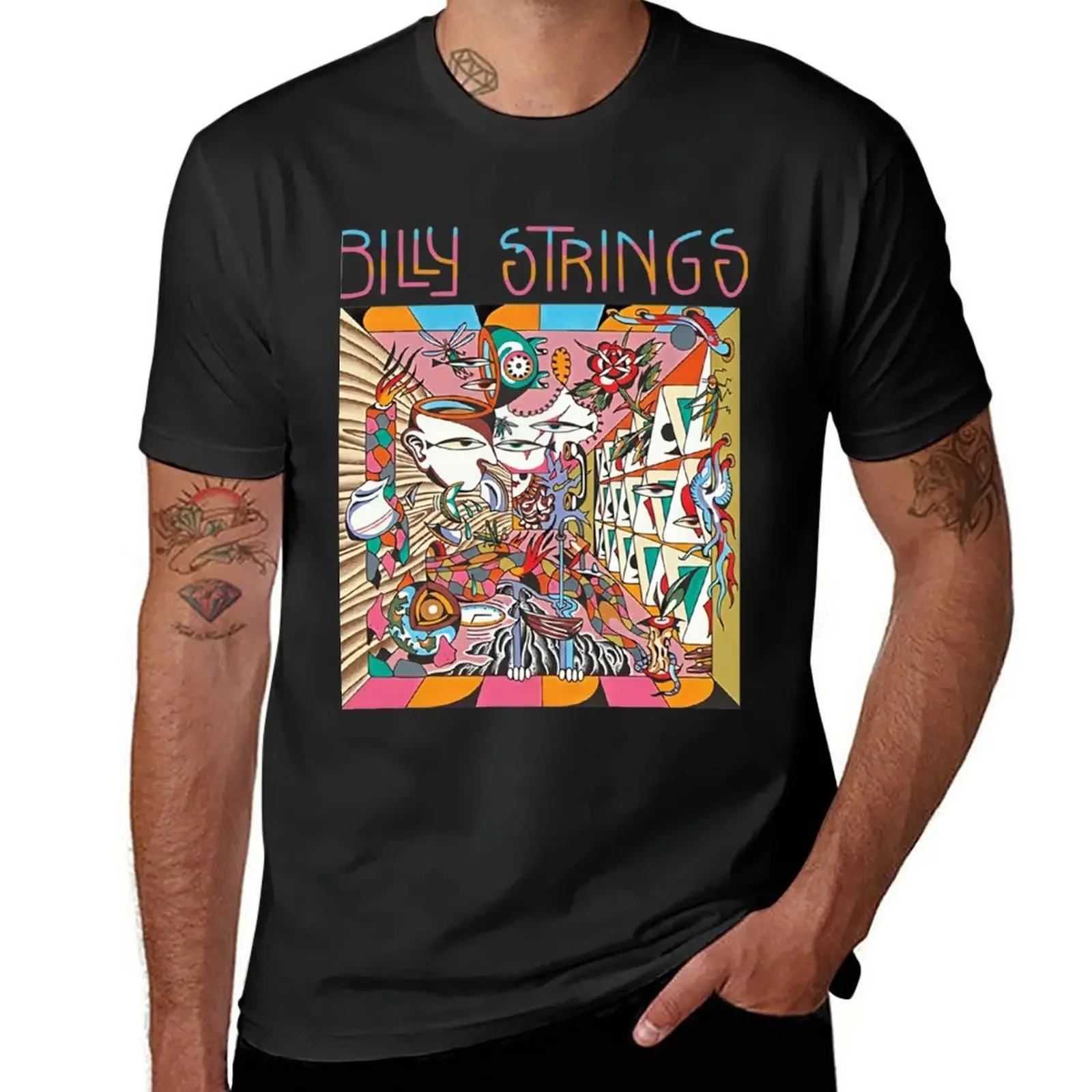 

Billy Strings T-Shirt blanks summer top quick drying men t shirts