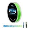 Fishing Line Braided 4 Strands 100M 300M Super PE Light Green 2-100LBS Test 0.06 0.08 0.1 0.55mm Strong Line Roll 1