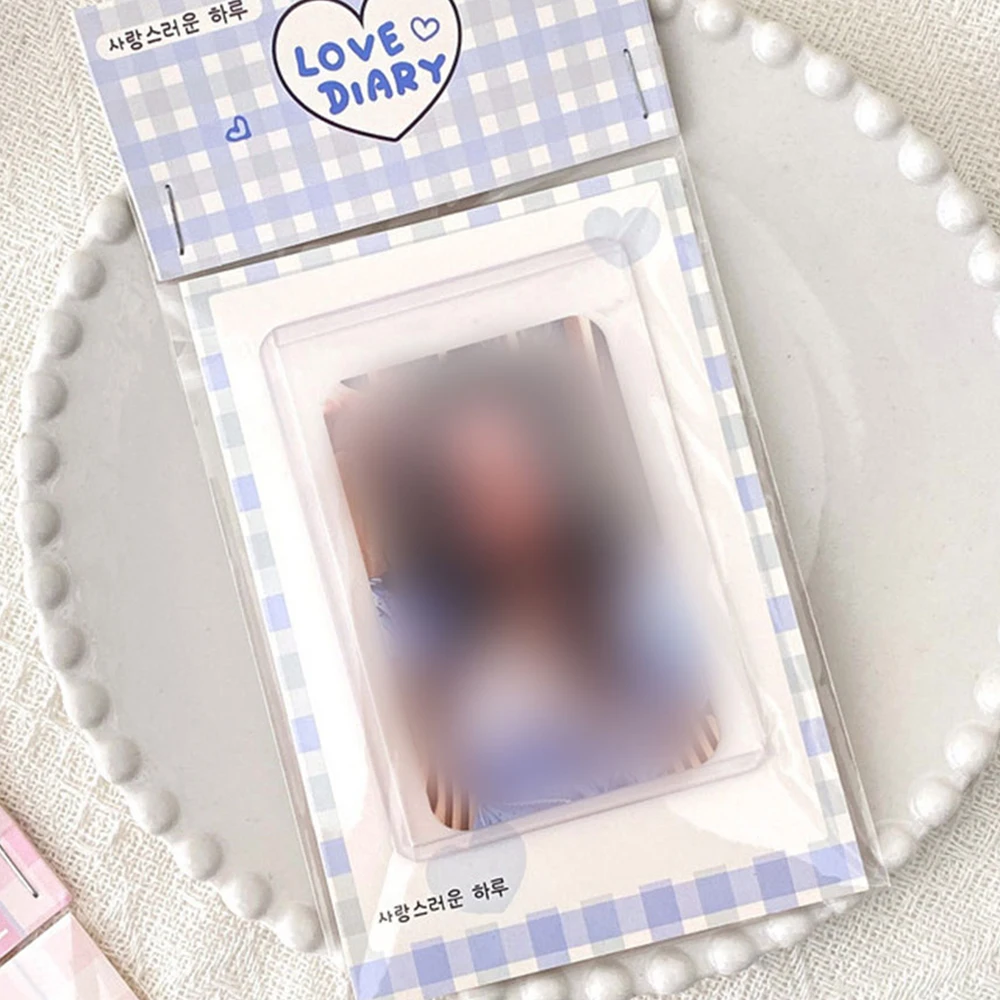 패셔너블한 귀여운 컬렉션 가방, 인기 사진 패키지 귀여운 사진 카드홀더 사진 카드홀더, 내구성 컬렉션 가방