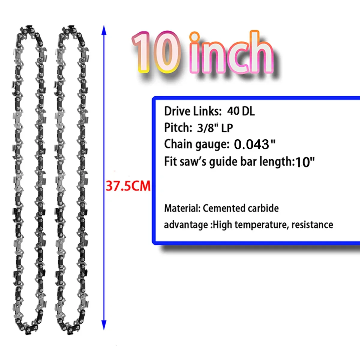 2Pcs-10inch 40 DL