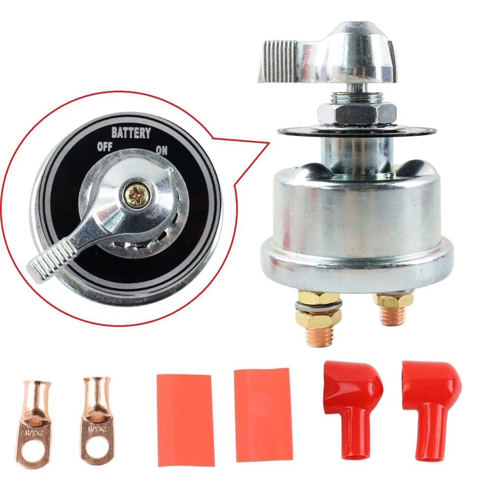 

12V 200A Master Battery Disconnect Switch 2 Post Power Cut Off for Marine ATV