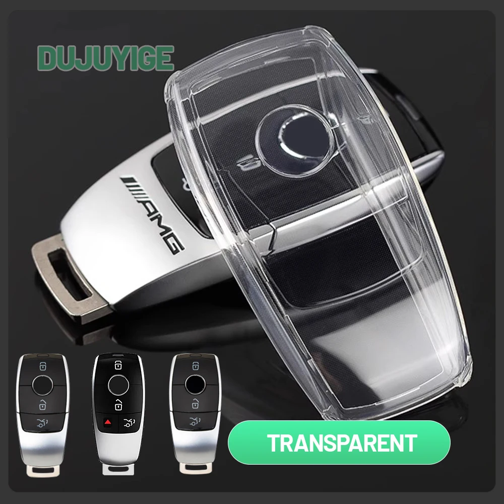 Transparent TPU Car Key Cover Protector Shell Auto Accessory