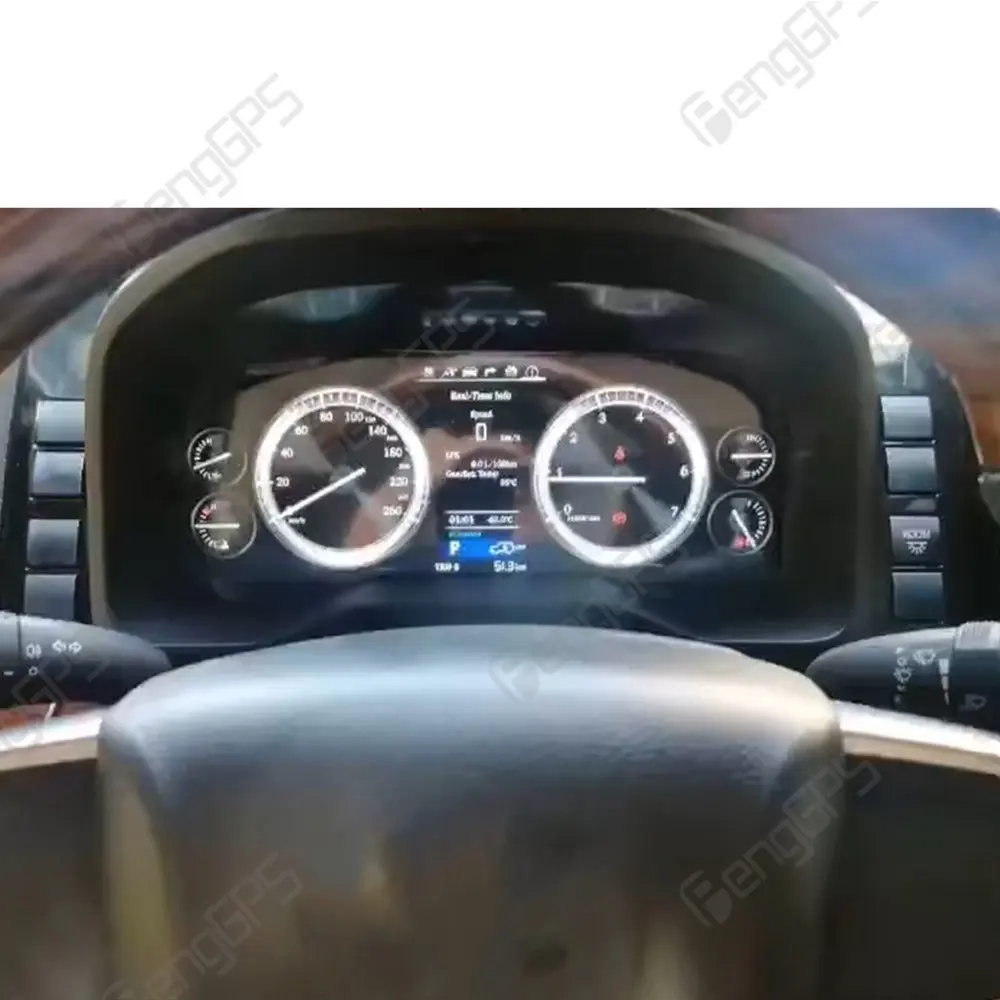 

12.3" Android Car Digital Cluster LCD Dashboard For Toyota Hiace 2019+ GPS Auto Stereo Carplay Multifunctional Instrument Panel