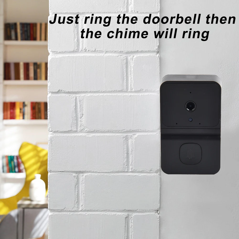 Smart Doorbell Smart Wireless 2.4G WiFi Video Doorbell Phone Door Ring Intercom Security Camera Bell Indoor Outdoor Ringing Bell