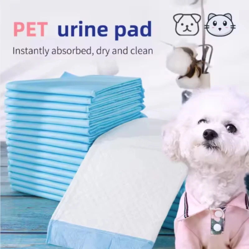 Super Absorbent Pet Diaper Dog Pee Pads Quickdry Disposable Urine Nappy Mat For Cats Dog Diapers Deodorant Pet Supplies