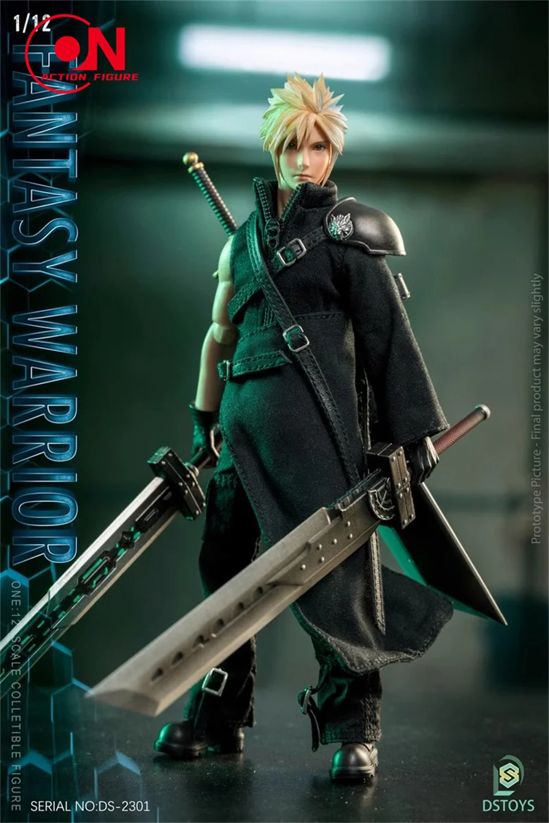 DSTOYS 1/12フィギュアFANTASY WARRIORSERIAL DSTOYS DS-2301 1/12 Fantasy Warrior Cloud Action Figure 6