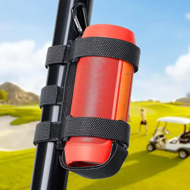 Bicycle Speaker Fixed Strap Portable Bluetooth Speaker Mount Mountain Bike Bottle Cage Golf Cart Speaker Bicycle Bottle Holder