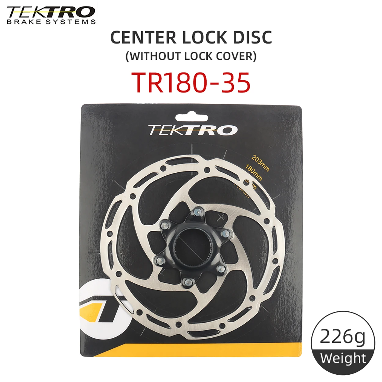 center lock 180mm