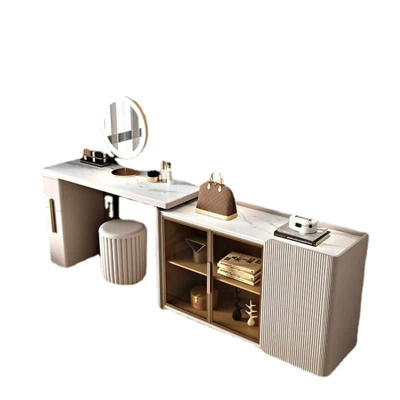 

HXL Dresser TV Cabinet Unit Bedroom Corner Retractable Minimalist Dresser