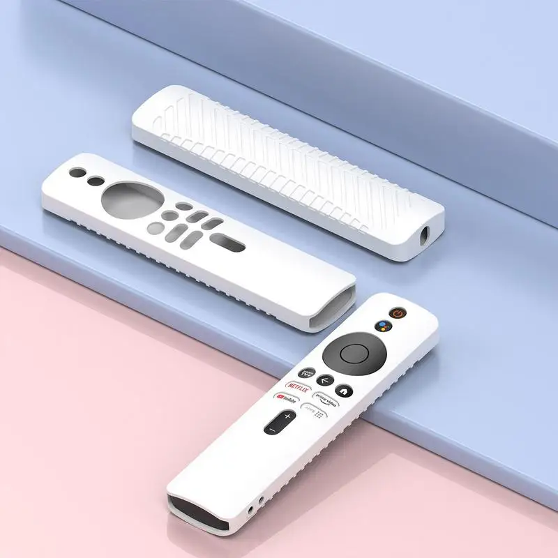 Silicone Remote Case Remote Case ForXiaomi 4K TV MiBoX 2nd Gen Remotes TV Stick Control Cover Silicone Shockproof Skin-Friendly Remote Protector
