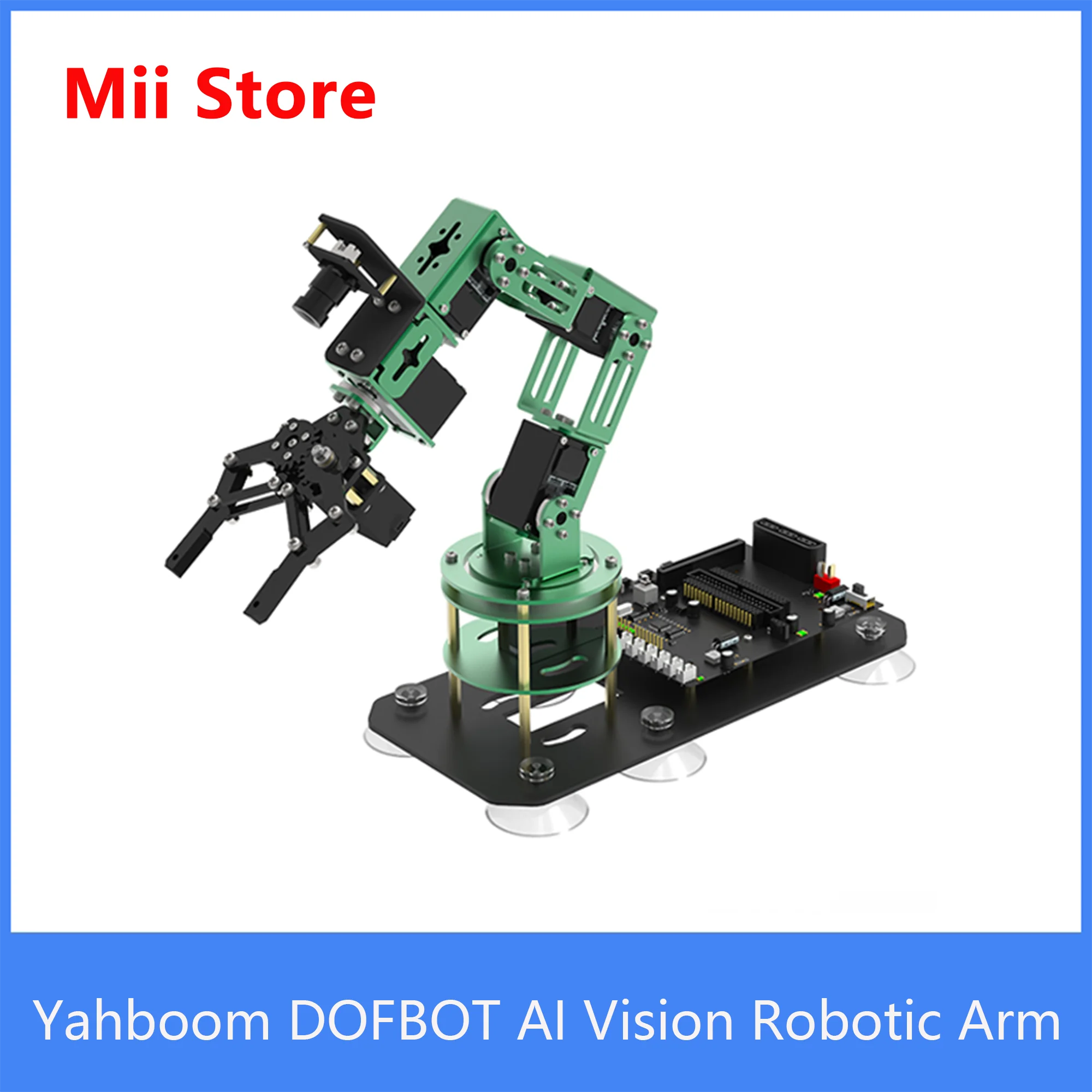 Jetson Nano 4Gb B01 Robot Arm Contiene 6 Servi Hq E Kit Videocamera Hd 2 In 1 Compatibile Con Raspberry Pi Micro:Bit
