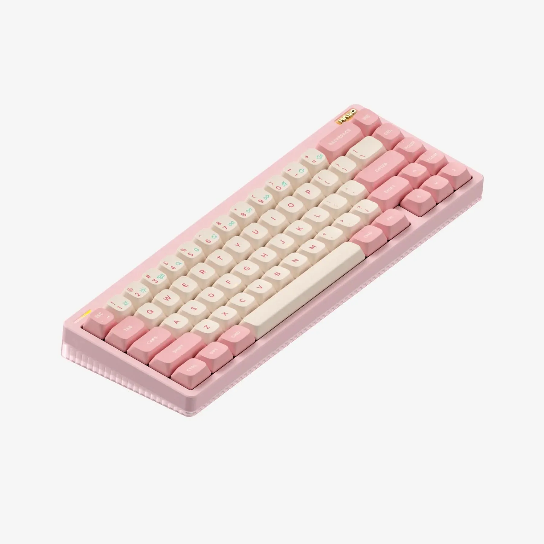 Nuphy Halo65 V2 무선 기계식 키보드(PBT 키캡 포함) 65% 핫스왑 가능 맞춤형 게이밍 키보드 QMK/VIA 가스켓 구조