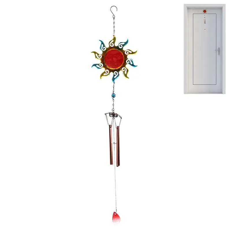 

Wind Chimes Outdoor Sun Shape Wind Chimes Indoor Outdoor Decor Sun Wind Chimes Suspend Decorative Ornament For Garden Home Yard