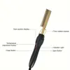 Straight hair comb, bangs, dry and wet dual-use copper comb, straight hair curling iron, household curling iron 5