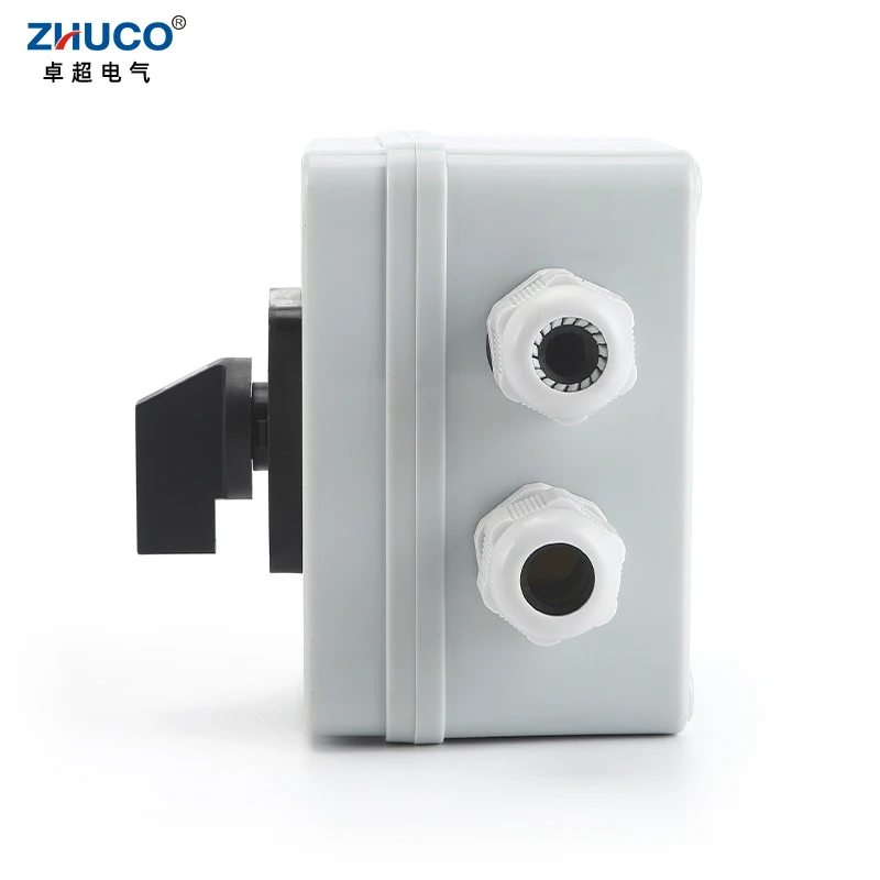 zhuco interruptor rotativo universal cam comutacao caixa selada 04