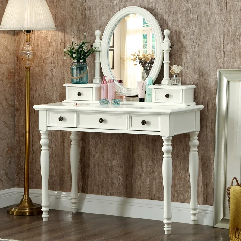 1m white with mirror