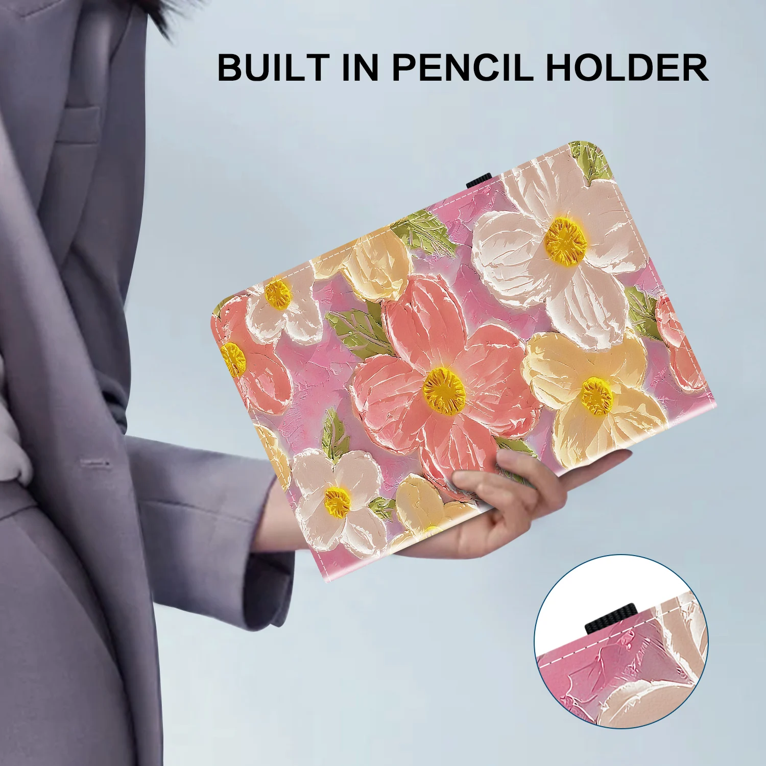 Premium Leather Tablet Cover - Sleek and Durable Protection