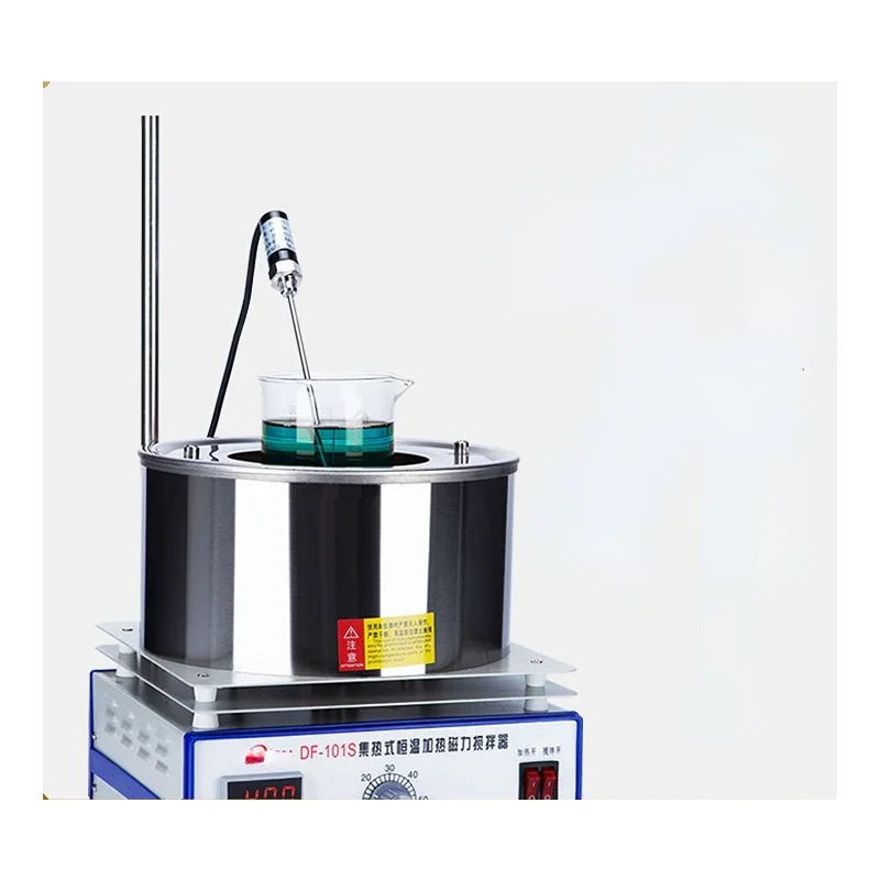 

DF-101S Collecting Type Heater Magnetic Stirrer 2L Laboratory Digital Display Thermostatic Water Bath Lab Stirrer Mixer 220V