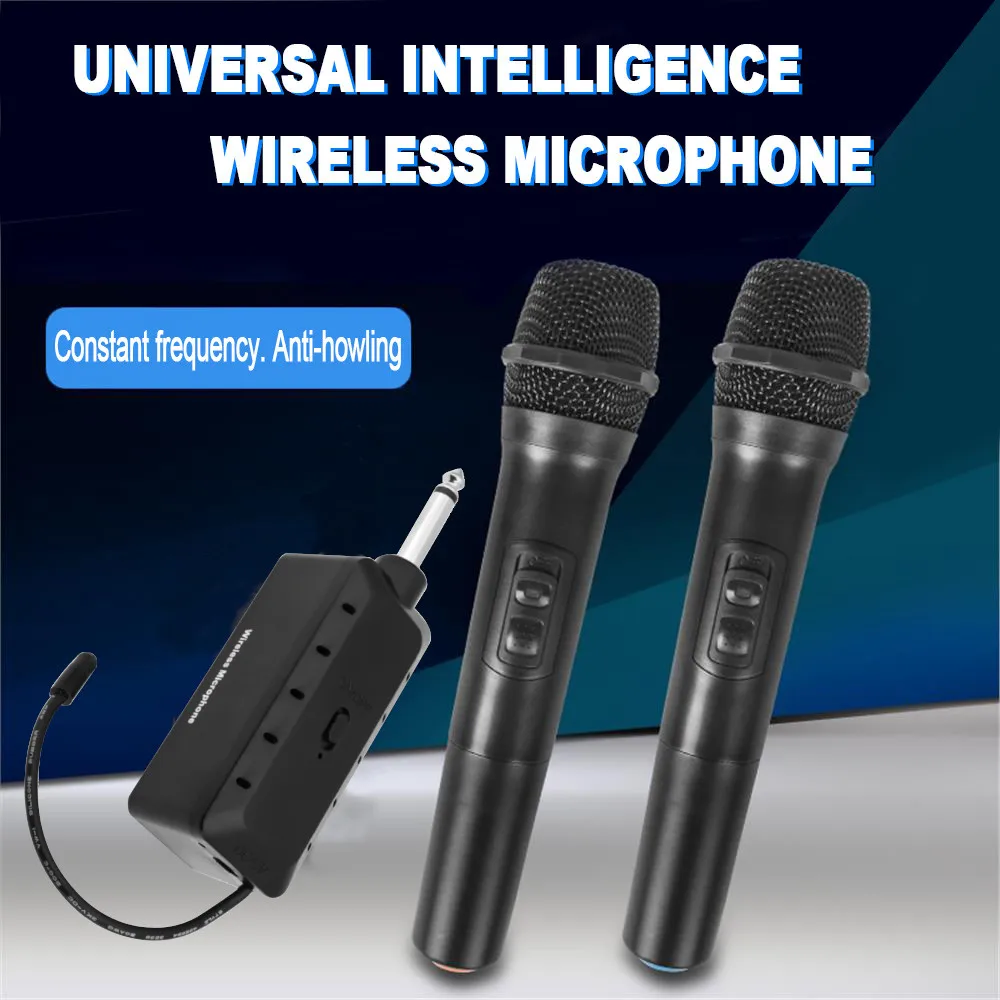 ProfessionalWirelessUSBMicrophoneSpeakerHandheldKaraokePlayer