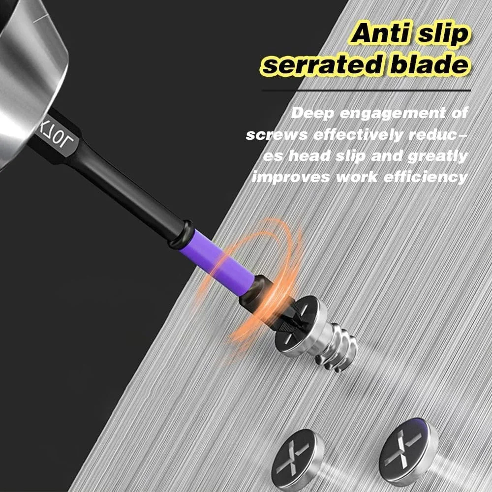 Magnetic Shockproof Screwdriver Bits Set Image 11