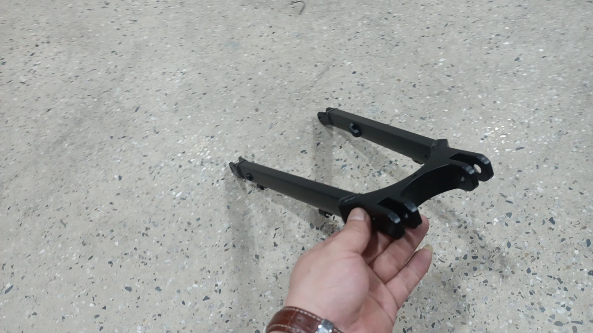 26 inch folding bicycle three-piece accessories fork shock absorber connector electric bicycle top fork accessories
