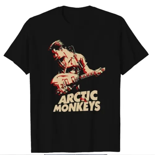 Arctic Monkey Performance For Fans T Shirt Maniche Lunghe O Corte
