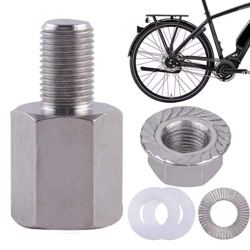 Bicycle Traction Head Extension Screw Easy Installation Bicycle Trailer Connection Adapter Baby Pet Bike Trailer Accessories