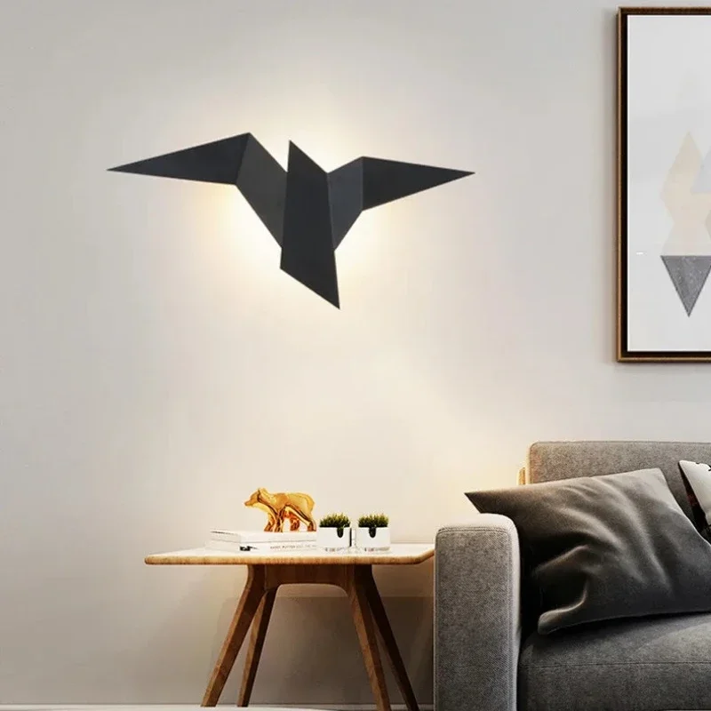 Bird Wall Lamp Interior Decoration Lamp For Bedside Living Room Bedroom