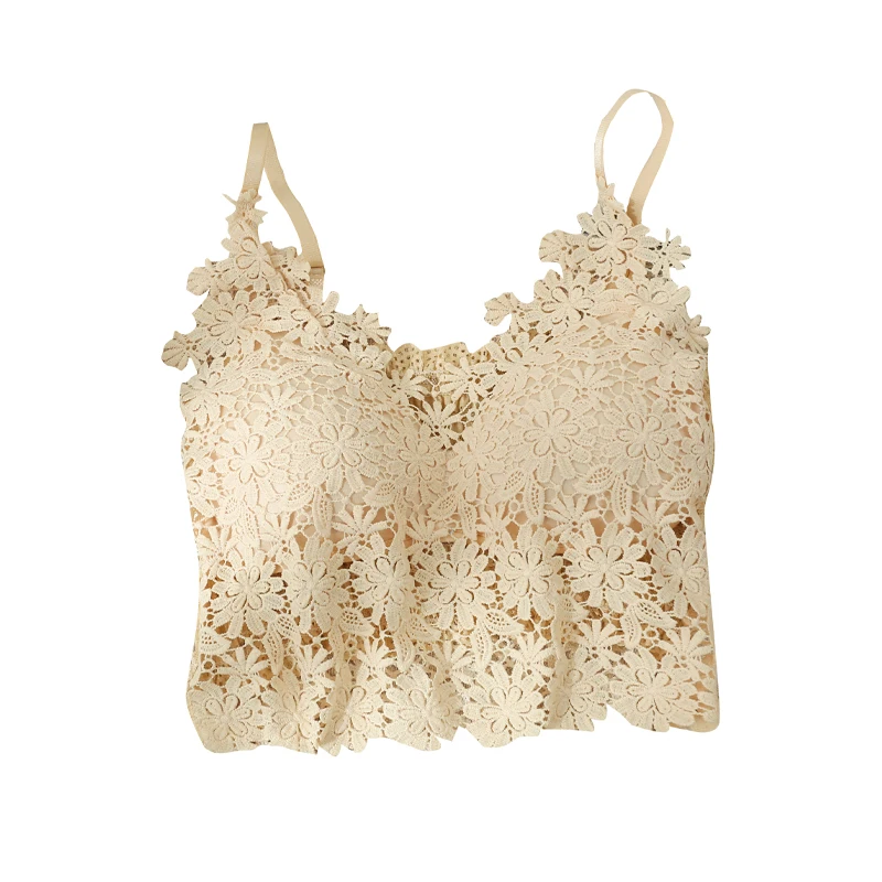 Zara Lace Crop Top Bralette, Women's Fashion, Tops, Other Tops on