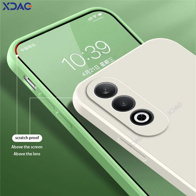 Premium Liquid Silicone Shockproof Back Cover - Luxury Soft 360° Protector Shell