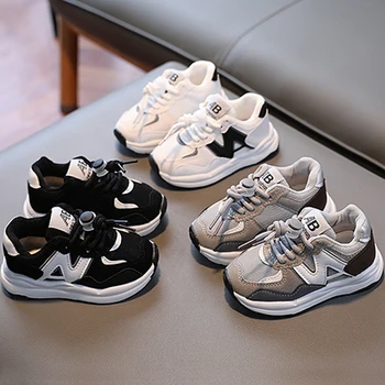 Kids Shoes for Boys Girls Soft Sneakers New 2024 Fashion Sports Running Shoes Children Flat Casual Baby Toddler Outdoor Shoes 1