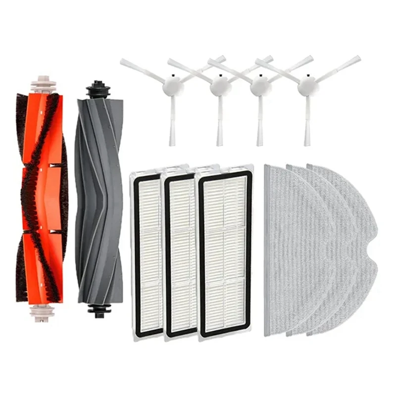 

Ролик для робота-пылесоса Dreame Bot D10S / D10S Pro, основная боковая щетка, фильтр НЕРА, насадка на швабру, запасные части