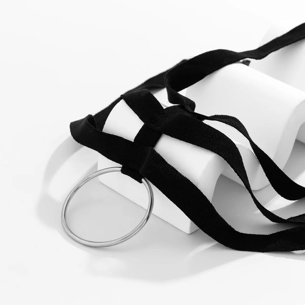 Catena Per Coscia Punk In Pelle Nera - Regolabile, Gotico, Per Feste E Discoteca, 2 Pezzi - Foto 10