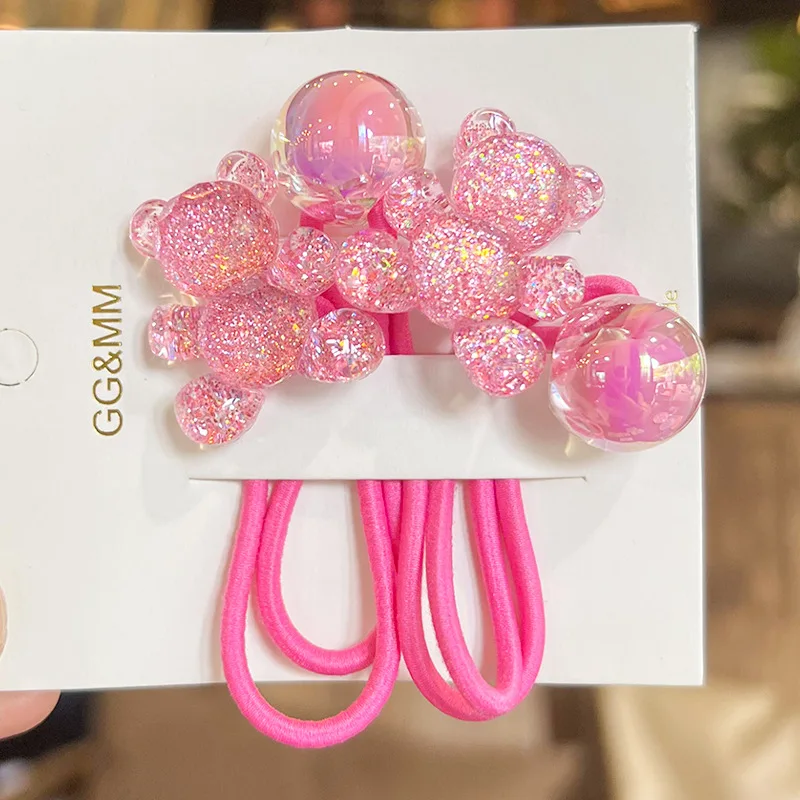 40 élastiques à Cheveux Pour Bébé Fille – Arcs Colorés, Sans Métal, 20 Couleurs Assorties