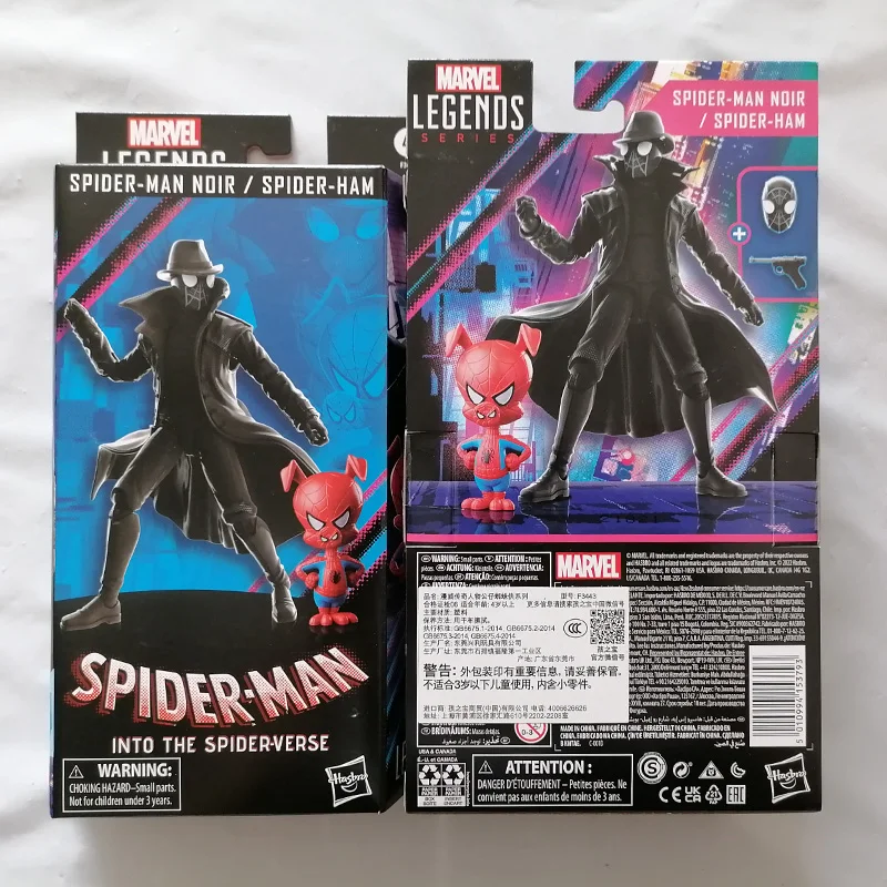 Marvel Legends Spider-verse Action Figure Amazing Fantasy Spiderman Noir  Ham Futur Foundation Spider-man Model Toy Collection