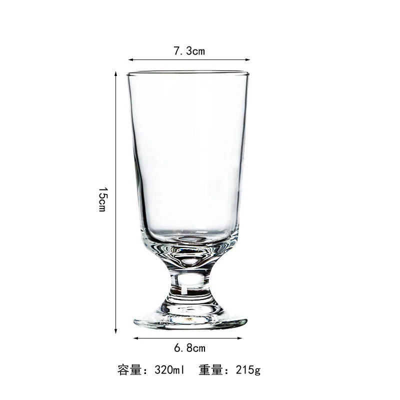 JINYOUJIA-Korean Decal Glass Cup, Daisy Tulip Gold Edge, Juice Water Cups,  Retro Wine Goblet, High-grade Kitchen Drinkware